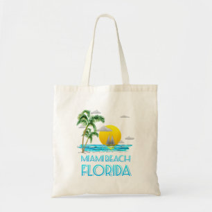 Bolsa Tote Navigação Miami Beach Florida