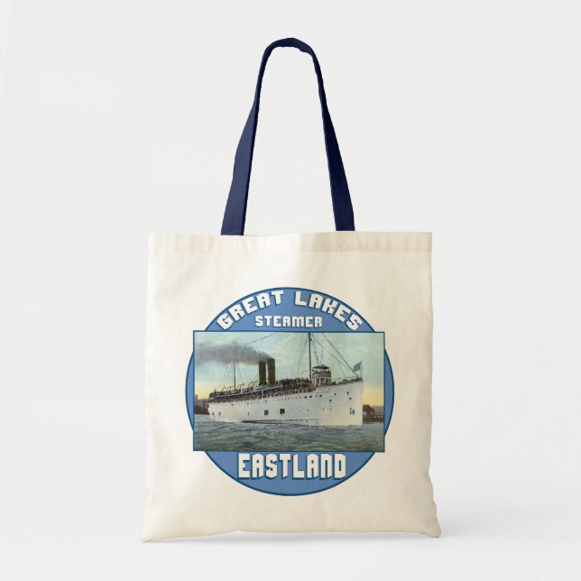 Bolsa Tote Navio a vapor (Frente)