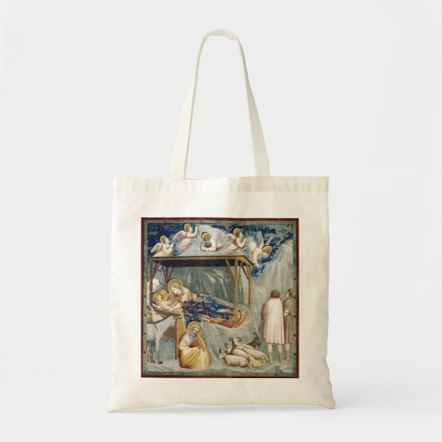 Bolsa Tote Navitity (Nascimento do Cristo de Jesus) (por Giot (Frente)