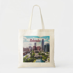 Bolsa Tote Nebraska City Skyline Omaha