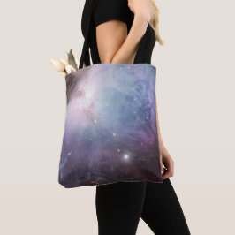 Bolsa Tote Nebulosa Órion Astronomia azul marrom bege céu est