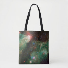 Bolsa Tote Nebulosa Verde Cepheus B e C