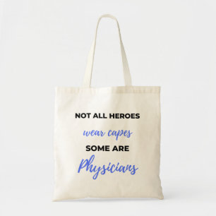 Bolsa Tote Nem Todos Heróis Vestem Capas Alguns São Médicos 2