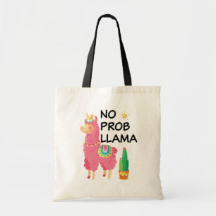 Bolsa Tote Nenhum presente bonito engraçado da sacola do lama