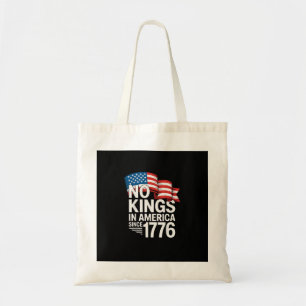 Bolsa Tote Nenhum Rei na América desde 1766 Protesto Criativo