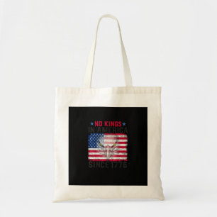 Bolsa Tote Nenhum Rei na América Desde 1776 Liberdade Criativ