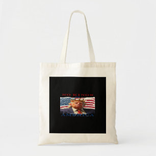 Bolsa Tote Nenhum Rei na América Design Criativo Anti-Trump
