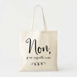 Bolsa Tote Nenhumas citações do francês de Inspiratioinal