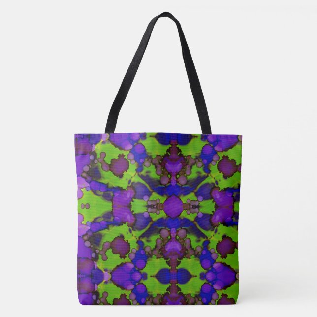 Bolsa Tote Neon Bloomstorm (Frente)
