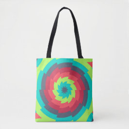 Bolsa Tote Neon Cosmic Whirl