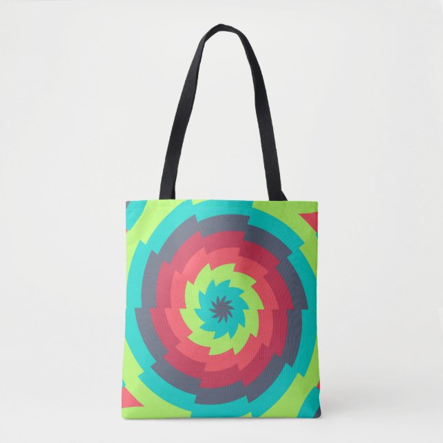 Bolsa Tote Neon Cosmic Whirl (Frente)