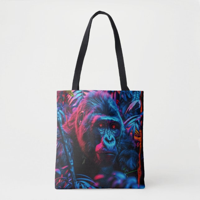 Bolsa Tote Neon Gorilla (Frente)
