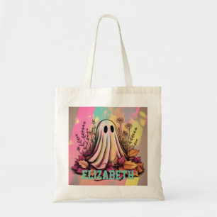 Bolsa Tote Neon Halloween Ghost, Halloween Ghost, Halloween,