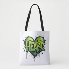 Bolsa Tote Neon Heartbeat