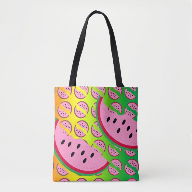 Bolsa Tote Neon Melon Joy (Frente)
