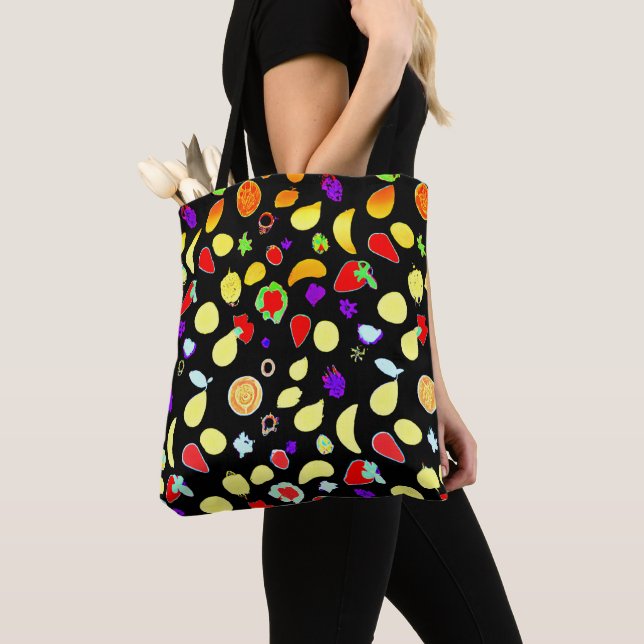 Bolsa Tote Neon Tropic Fruta Burst (Close Up)