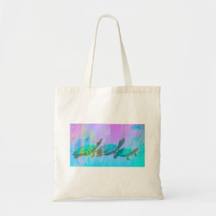 Bolsa Tote Neon Turtles