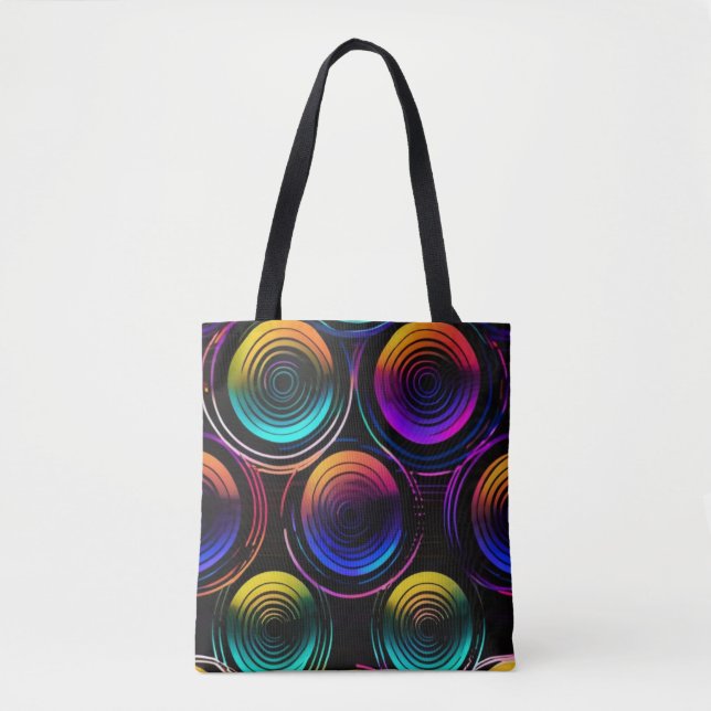 Bolsa Tote Neon Vibe Radiance (Frente)