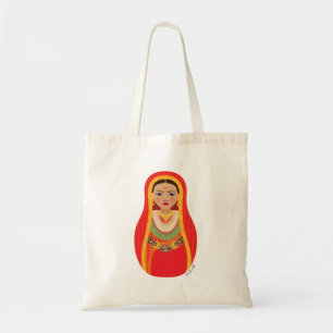 Bolsa Tote Nepali Bride Matryoshka Bag