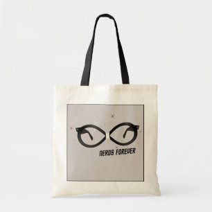 Bolsa Tote Nerd para sempre