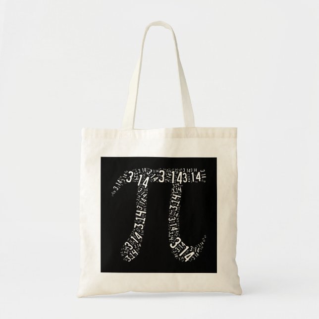 Bolsa Tote Nerd Pi Math (Frente)