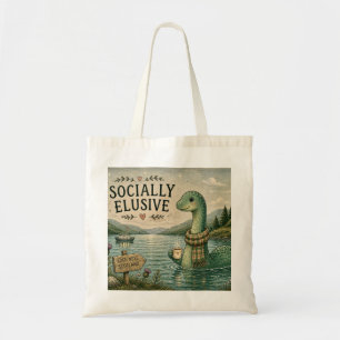 Bolsa Tote Nessie Esquiva Socialmente Críptico Aconchegante L