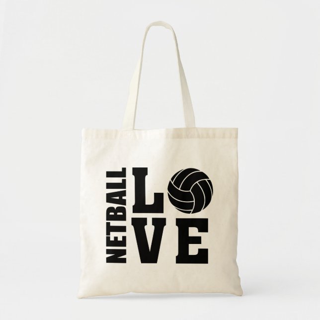 Bolsa Tote Netball Love, Netball (Frente)