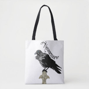 Bolsa Tote Nevermore Raven