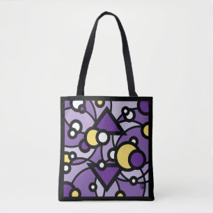 Bolsa Tote Névoa roxa