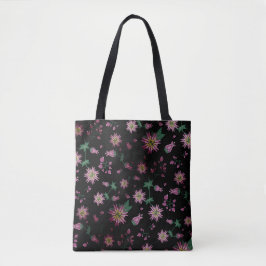Bolsa Tote Nevoeiro de flores e berries