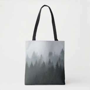Bolsa Tote Nevoeiro do outono da Floresta Mistura