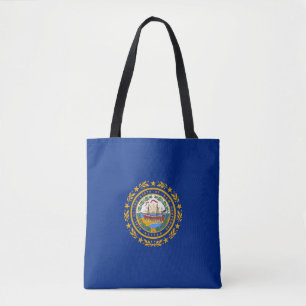 Bolsa Tote New Hampshire Flag