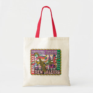Bolsa Tote New Orleans Mardi Gras