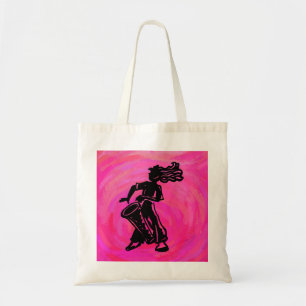 Bolsa Tote New York Boogie Nights Drum Hot Pink