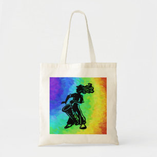 Bolsa Tote New York Boogie Nights Drum Rainbow