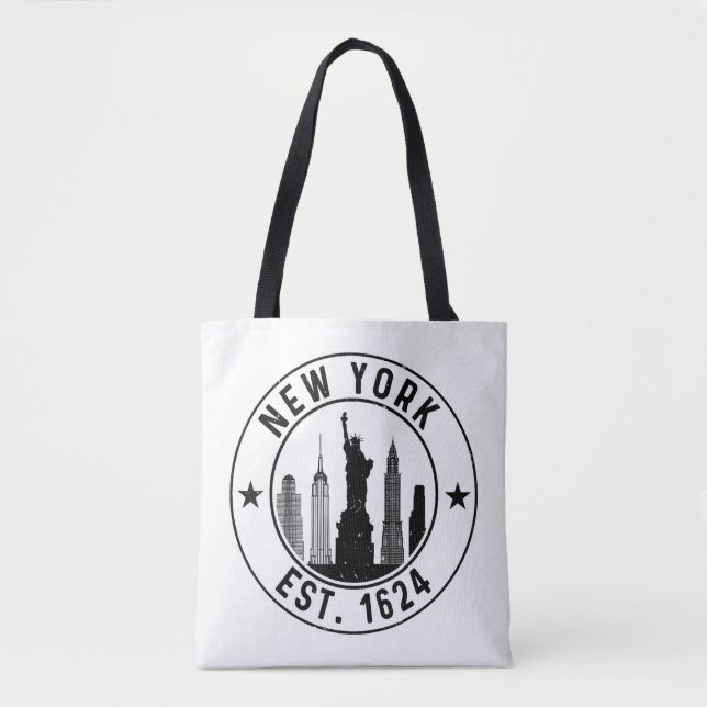 Bolsa Tote New York Est. Lover Nyc 1624 (Frente)