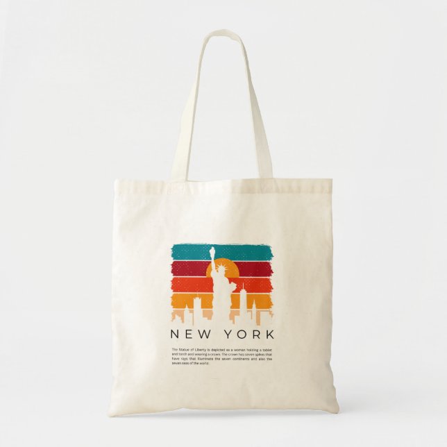 Bolsa Tote New York Liberty Tote Bag (Frente)