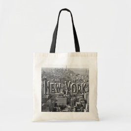 Bolsa Tote New York Tote Bag - Cinza