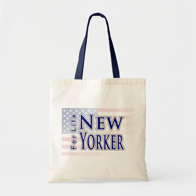 Bolsa Tote New Yorker For Life (Frente)
