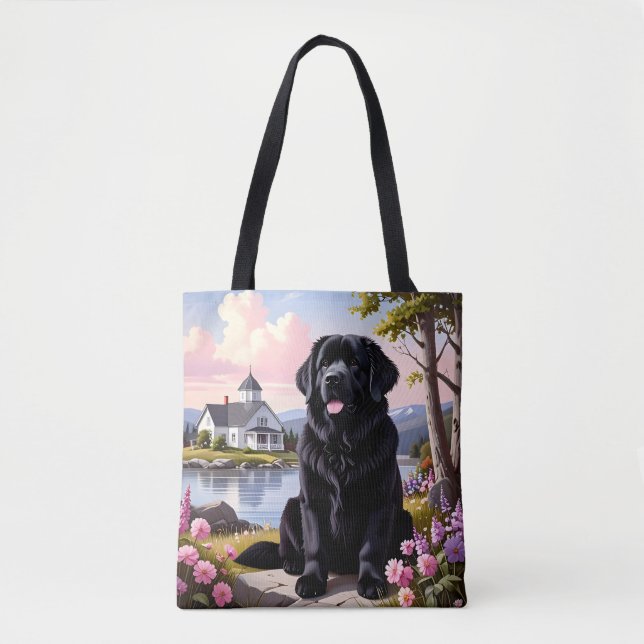 Bolsa Tote Newfoundland Dog (Frente)