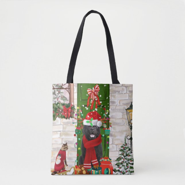 Bolsa Tote Newland Dog Christmas (Frente)