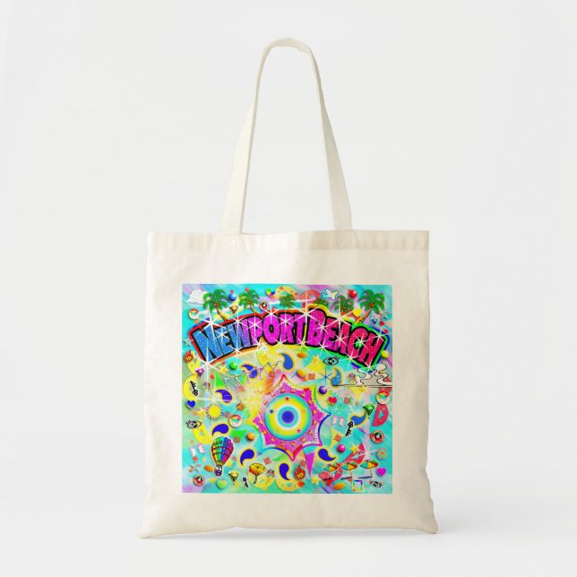 Bolsa Tote Newport Beach Dança Mística  (Frente)