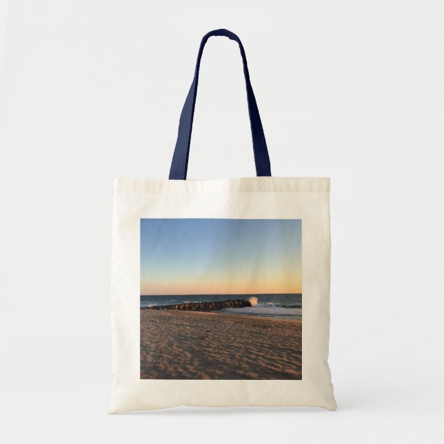 Bolsa Tote Newport Beach em Sunset, Califórnia (Frente)
