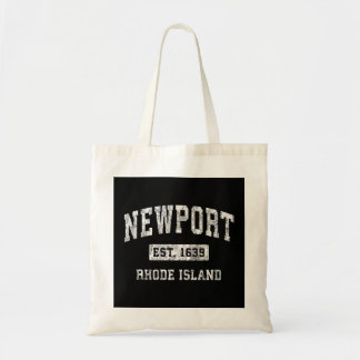 Bolsa Tote Newport Rhode Island RI Vintage Estabelecida Espor