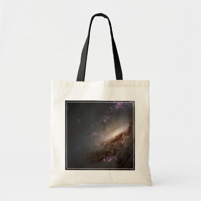 Bolsa Tote Ngc 4258 Em Formação Estelar Intensa. (Frente)