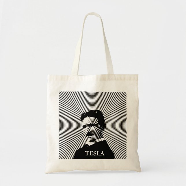 Bolsa Tote Nikola Tesla (Frente)