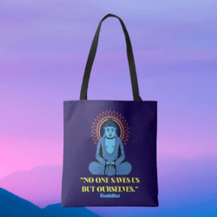 Bolsa Tote Ninguém Nos Salva Além de Nós Mesmos – Citação de 