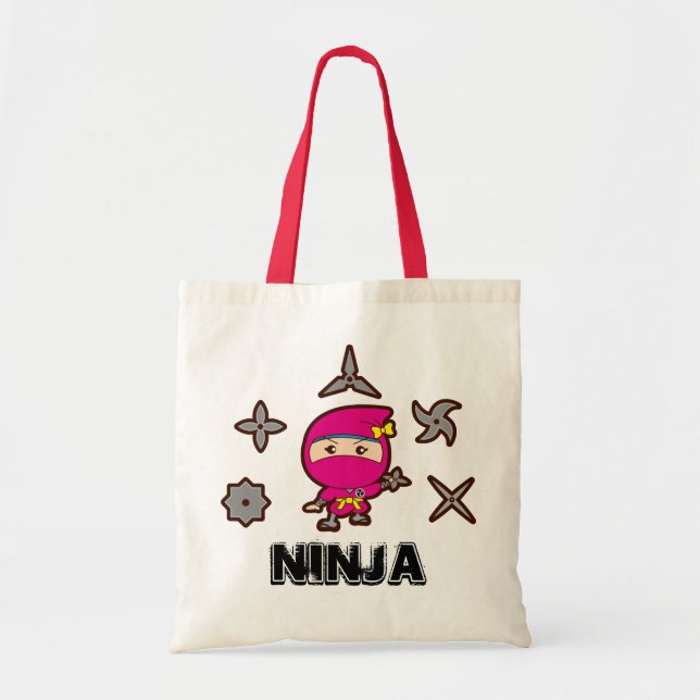 Bolsa Tote Ninja Girl (Frente)