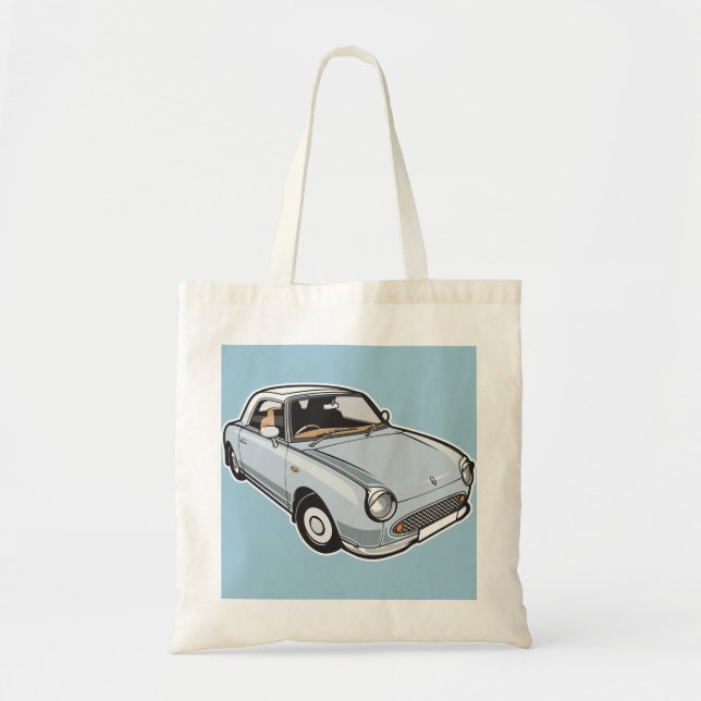Bolsa Tote Nissan Figaro Pale Aqua (Frente)