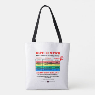 Bolsa Tote Níveis de Alerta de Êxtase